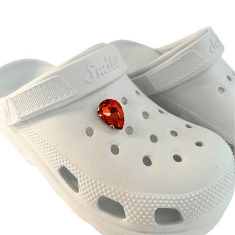 Crocs Terlik Uyumlu Taş Aksesuar Turuncu