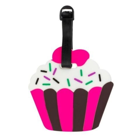 Cupcake Bagaj Etiketi Renkli 9.5x14cm