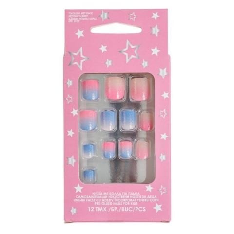Çocuklar İçin Tırnak Çıkartmaları 12'li