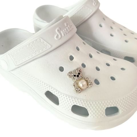 Metal Crocs Süsleri Ayıcık