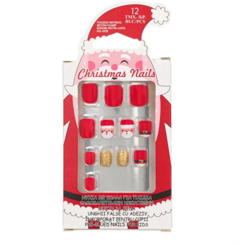 Yılbaşı Konseptli Tırnak