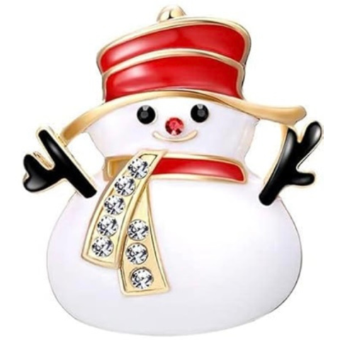 Kardan Adam Broş, Yılbaşı Broşu, Hediyelik Broş