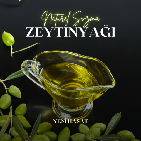 Geyikli'deki Zeytinliğimizden 5 KG Zeytinyağı
