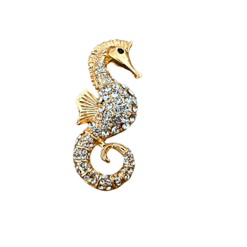 Metal Terlik Süsleri, Crocs Terlik Aksesuarı, Crocs Metal Terlik Charm Deniz Atı