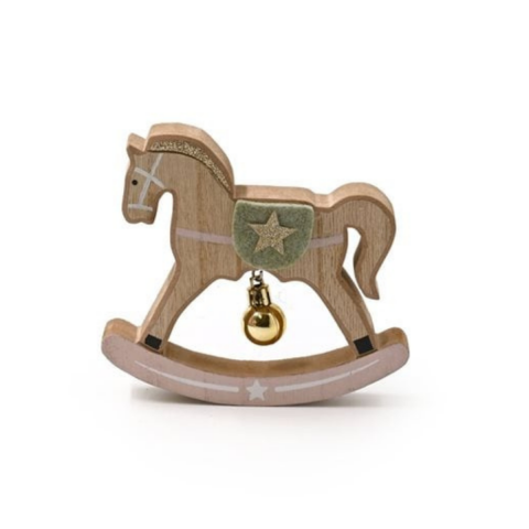 Yılbaşı Dekorasyonu Sallanan At