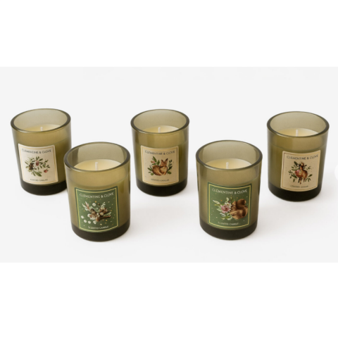 5'li Mum Seti, Yılbaşı Özel Hediye Paketi ile Birlikte