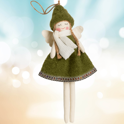 Kız Şekilli Yılbaşı Ağaç Süsü, Yılbaşı Ağacı Süsleme