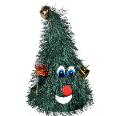 25 cm  Müzikli Dans Eden Yılbaşı Ağacı Figürü